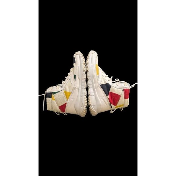 Nike x Pendleton Sneakers US Size 10.5 SFB Leather 'Off White' 875040-101 - Picture 4 of 10